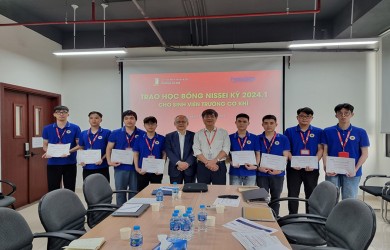CÔNG TY TNHH CÔNG NGHỆ NISSEI VIỆT NAM TRAO TẶNG HỌC BỔNG CHO SINH VIÊN TRƯỜNG CƠ KHÍ – ĐẠI HỌC BÁCH KHOA HÀ NỘI